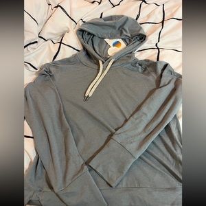 NWOT VUORI Halo Essential Hoodie - Mallorca Heather -M